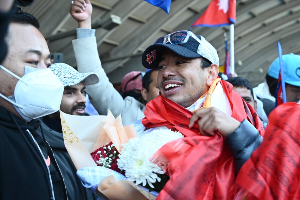 निम्सदाइको नेपाल आगमन